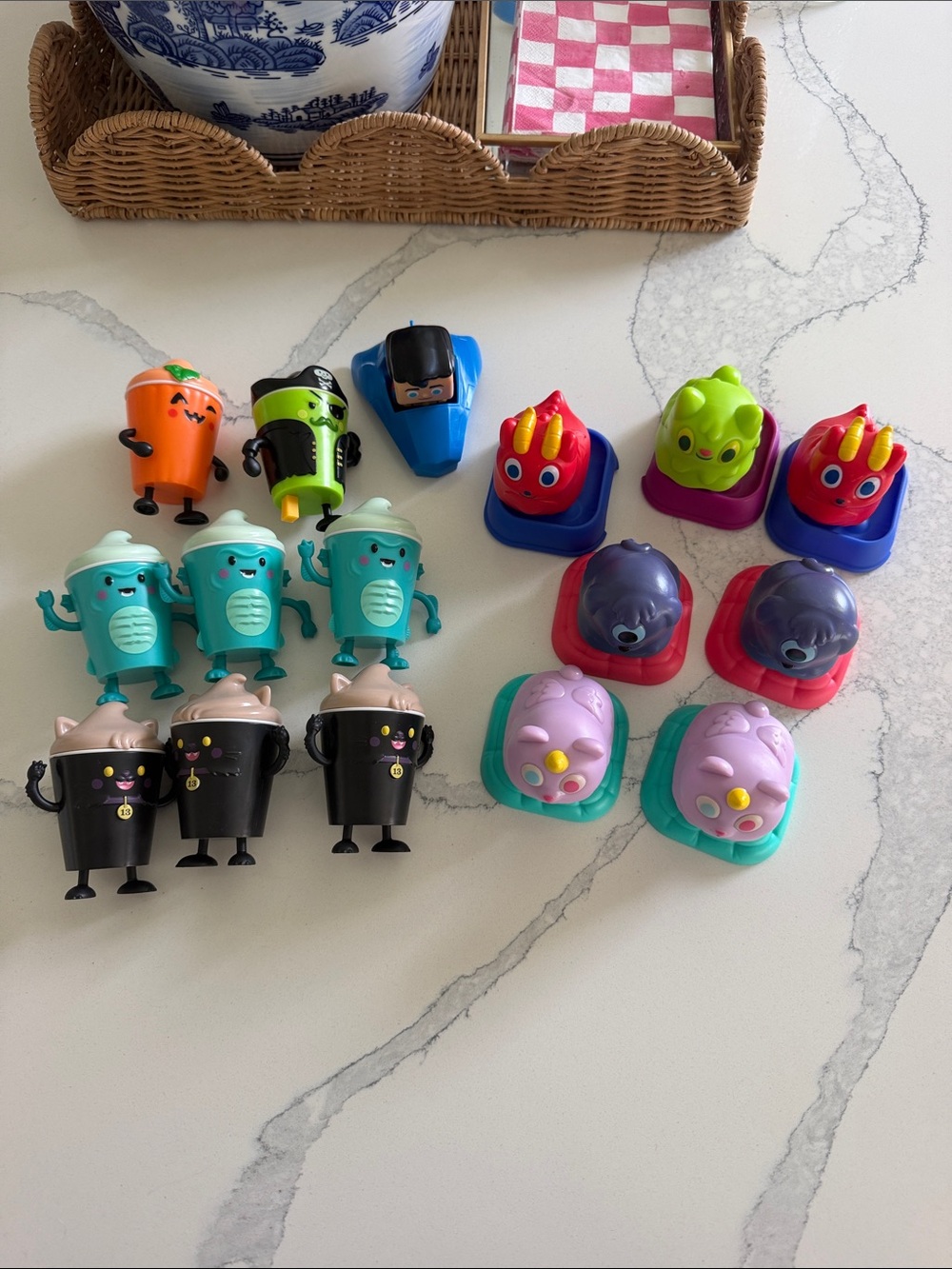 Kids Toy Surprise Figures Set - Multi-Color Characters